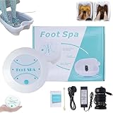 Oamger Ionisches Spa für die Füße zu Hause, Entgiftung und Reinigung,...