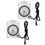 Professioneller Kompass, 2 Stück, Navigationskompass,...