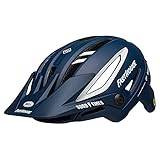 Bell Bike Unisex – Erwachsene SIXER Fahrradhelme, Mt/Gls Blue/White...