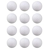 12-Pack-Übungs-Golfbälle Kunststoff, 42mm Hohle perforierte...