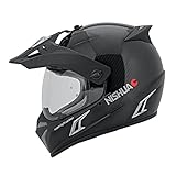 Nishua Enduro Carbon Endurohelm, Motorradhelm - ECE Zertifiziert,...