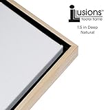 Illusions Floater Rahmen für 1–1/5,1 cm 'Leinwand Asst Farben Größen...