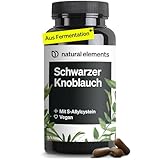 natural elements Schwarzer Knoblauch – 45 Kapseln mit je 600mg –...