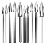 HEALSOPTHY 10 Stück 10 Stück Holzschnitzbohrer 3/4/5/6/8mm aus Hochfester...