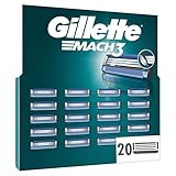 Gillette Mach3 Rasierklingen für Männer, 20 ORIGINAL Gillette...