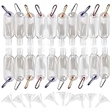tangger 20PCS Travel Plastikflaschen 10PCS Mini Trichter Leere Silikon...