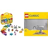 LEGO 10713 Classic Bausteine Starterkoffer & 11024 Classic Graue Bauplatte,...