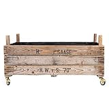 Die Stadtgärtner – Rollendes Hochbeet I Hochwertiges Hochbeet auf Rollen...