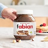 Personalisiertes nutella®-Glas mit Geschenkbox - dein individuelles...