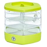 Keimschale Set mit 3 Etagen ø17 cm - Keimsprossenbox Set für Sprossen,...