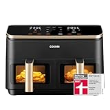 COSORI Heißluftfritteuse 2 Kammern, Airfryer Testsieger der Stiftung...