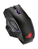 ASUS ROG Spatha X Gaming Maus (kabellos, kabelgebunden, magnetische...