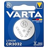 VARTA Knopfzelle CR 3032 3V Lithium Coin CR3032 Blister 1