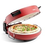 Clatronic® Pizzaofen | Pizzarette 350°C f. italienische Steinofen Pizza...