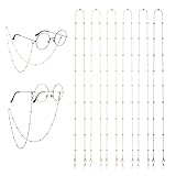 LLOUSSAK 6 Stück BBrillenkette Damen, Brillenkette aus Metall...