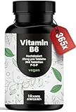 Vitamin B6 P5P hochdosiert - 25mg pro Tablette - 365 Tabletten -...