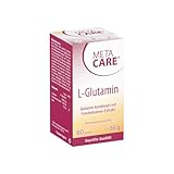 Meta Care L-Glutamin – Vegan – Hochdosiert – Ideal kombiniert mit...