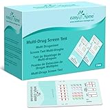 Easy@Home 5 x Drogentest Multi für 6 Drogenarten – Testet Marihuana...