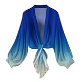 Generisch Leichte Strickjacke Damen Sommershirt Bolero Shrug Sexy Crop Tops...