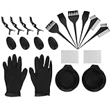 TEHAUX 20 Stück Haarfärbeset aus Robustem Kunststoff Selbstgemacht...