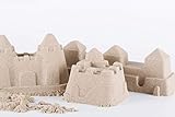 SPIELSAND Natur 3kg Eimer Bastelsand Knetsand Zaubersand Kinetischer Sand...