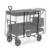 Sekey Bollerwagen Regenschutz für Bollerwagen Faltbar mit Dach,...