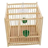 Hemobllo Handgefertigter Vogelkäfig mit Aufhängehaken Kleine Indoor und...