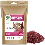 Sumach gewürz 225 g gemahlen I I 100% natürlich hochwertiges Sumach I...