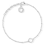 Thomas Sabo Damen Charm-Armband Charm Club 925 Sterling Silber...