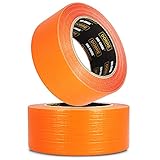 UNI-GRADE® Putzband 46 m x 48 mm Robustes Fassadenband Abdeckband Orange |...