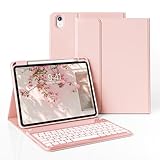 JKSML Tastatur Hülle für iPad Air 11 Zoll (M3/M2) 2025/2024 & iPad Air...