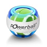 Powerball Lightning Blue, gyroskopischer Handtrainer mit blauem...