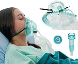 Tiga-Med Sauerstoffmaske Hohe Konzentration für Erwachsene |...