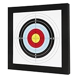 Eva Schaumstoff Pfeilziel, 50x50x5 cm, Bogenschießen - Ziel mit 10...