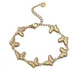 XFSRG None Armbänder Damen Mädchen Silber Armband Schmetterling Design...
