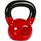 MOVIT Kettlebell PRO, Kugelhantel aus Gusseisen mit Vinylbeschichtung, 12...