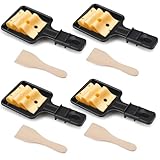 Mini 4-Teiliges Raclette-PfäNnchen, KäSegrillpfannen,...