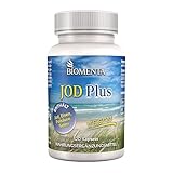 BIOMENTA Jod Plus – 120 Jod Kapseln hochdosiert - Wirkstoffkomplex mit...