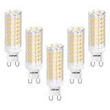 LEDGLE G9 LED Lampen 8W Dimmbar Warmweiß 3000K Kein Flimmern, LED Lampe,...