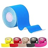 JCLIFE Kinesiology Tapes 5 m x 5 cm sporttape Waterproof, für Sport, für...