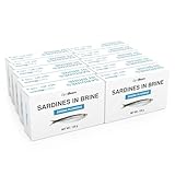 GymBeam Sardinen in Salzlake - Hochwertige Proteinquelle, Sardinen in...