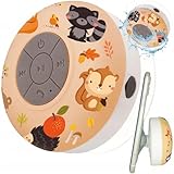 setty Bluetooth Lautsprecher Klein mit Saugnapf für Kinder Herbstdesign -...