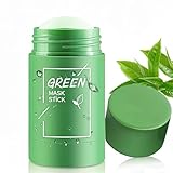 1 Stück Green Mask Stick,Grüne Tee Maske Green Mask Clay Stick zur...