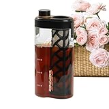 Duroecsain Cold Brew Kaffeebereiter | wasserdichte Flasche mit extra feinem...