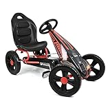 Hauck Cyclone Go-Kart, Pedalfahrzeug mit Handbremse und verstellbarem Sitz...