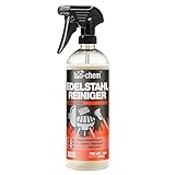 bio-chem Edelstahlreiniger - 750 ml - Pflegespray für Küche, Haushalt und...