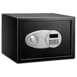 Amazon Basics Tresor aus Stahl, Sicherheit für Zuhause, mit digitaler...