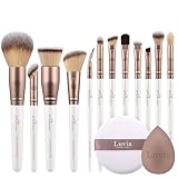 Luvia Ultimate Glam Kit – 14-teiliges veganes Make-up Pinselset mit...