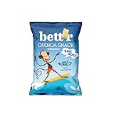 Bett’r Quinoa Snacks-Meersalz. Bio, Organisch, Gluten free und Vegan-12 x...