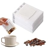 BCHKO 50 Einweg-Filterkaffeebeutel, hängende Filterkaffeebeutel, tragbare...